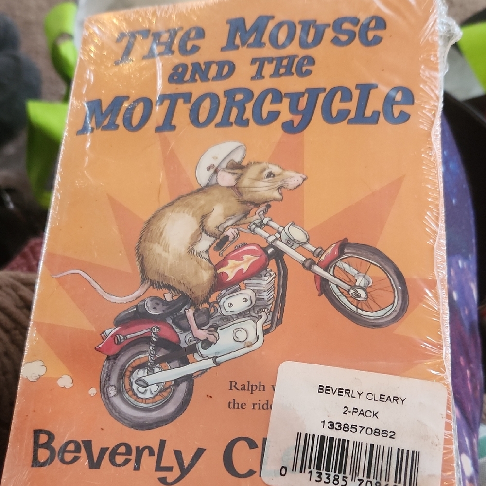 The Mouse and the Motorcycle Book and Ribsy